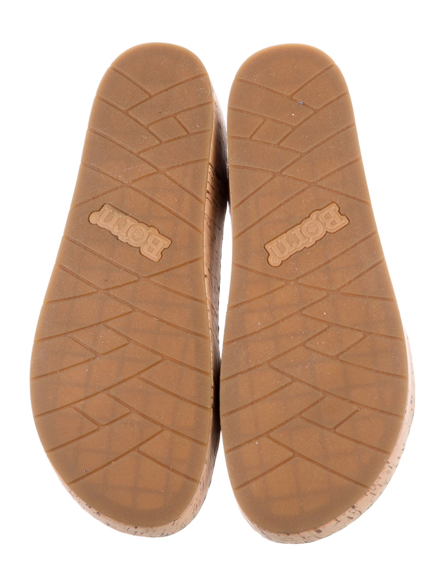 Born Leather Leather Trim Embellishment Espadrilles